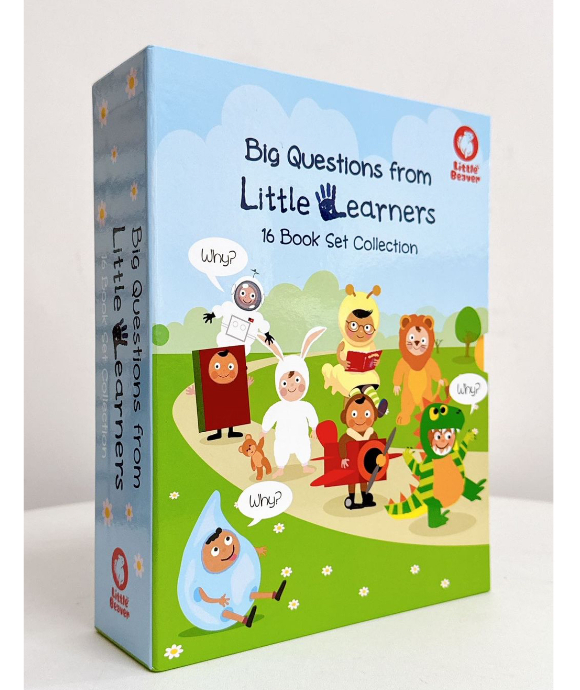 全新正版《Big Questions from Little Learners》16冊禮盒裝，專治3-8歲“十萬個為什麼”！ 