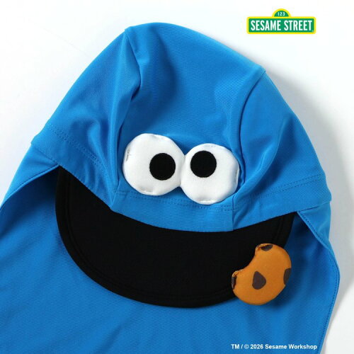 🆕【⭐訂購⭐】🇯🇵日本直送🌀#SesameStreet 水上運動 防曬衣+短褲+帽 3件套［2款選］🌀[ELEA-0166][260618]