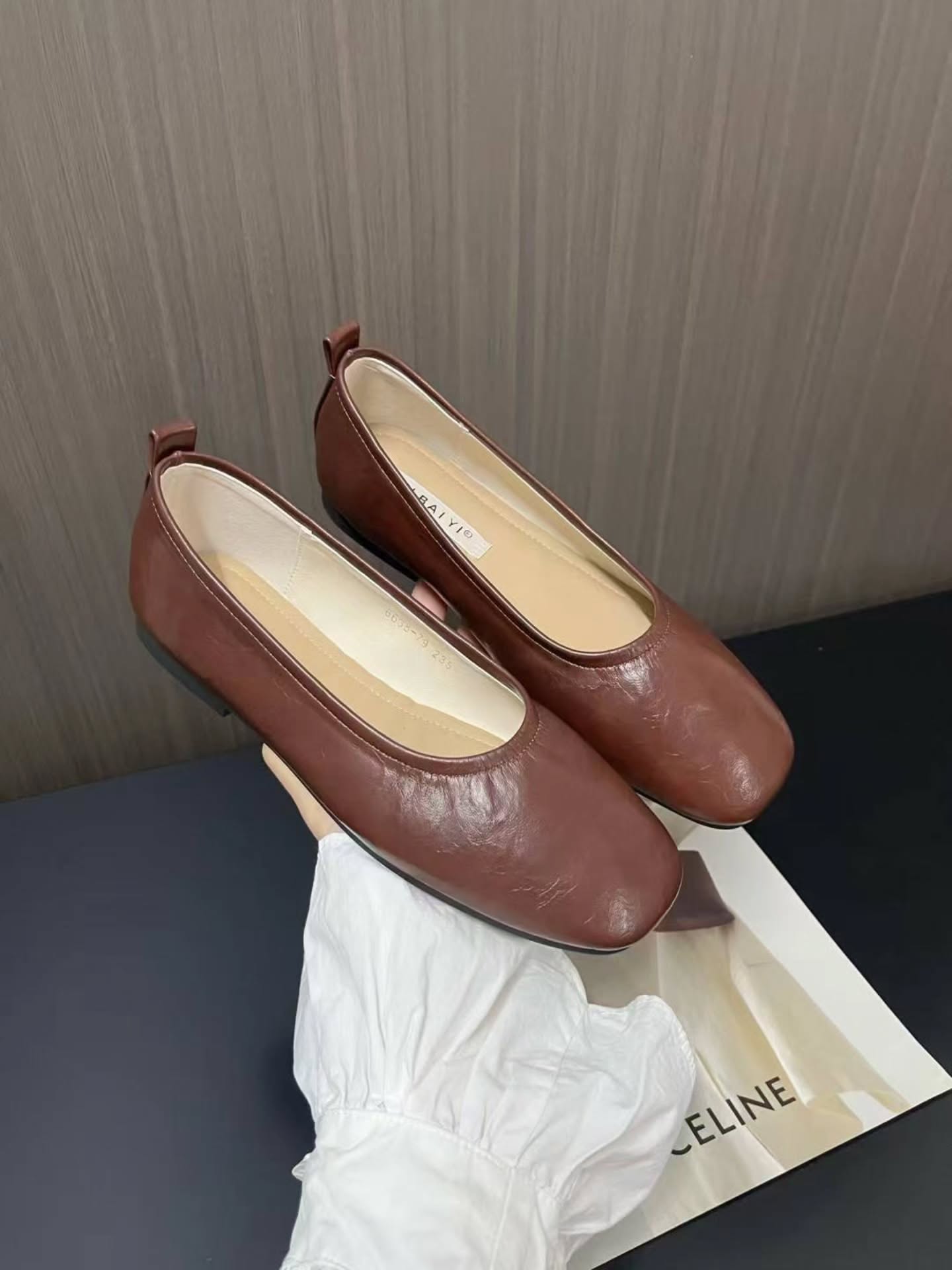 6638-79 极简软皮平底鞋 🇨🇳