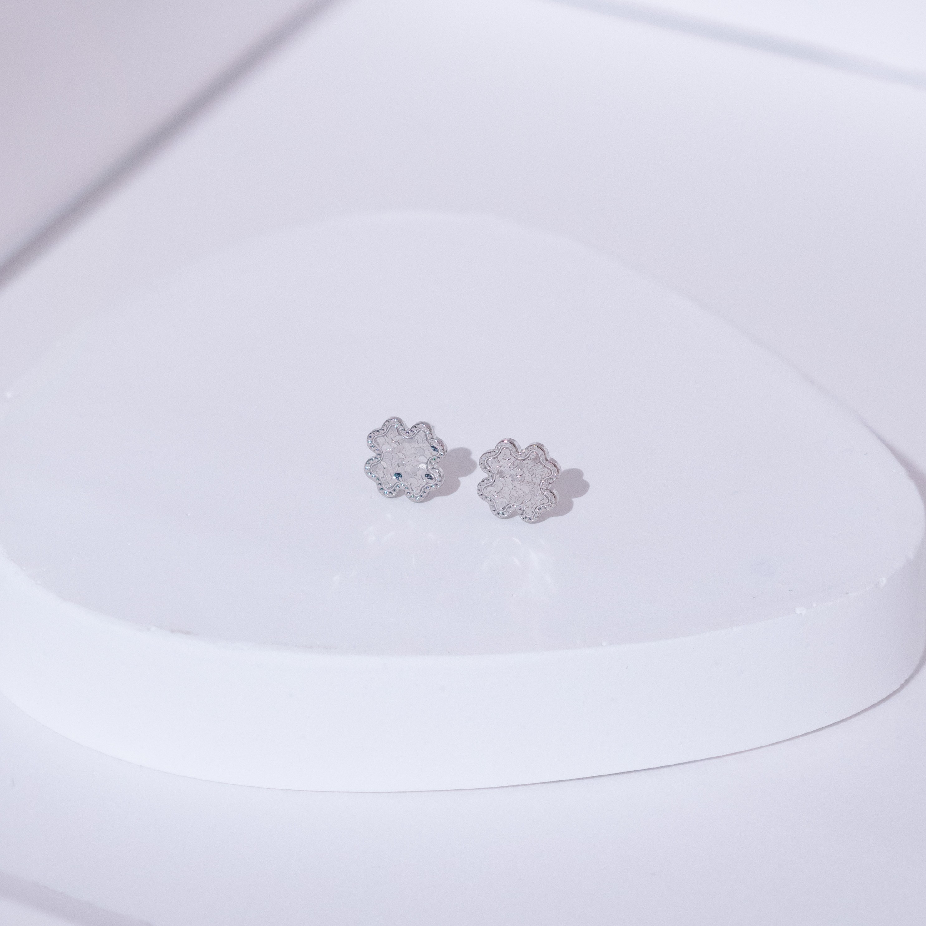 Sparkling Blooms Stud Earrings