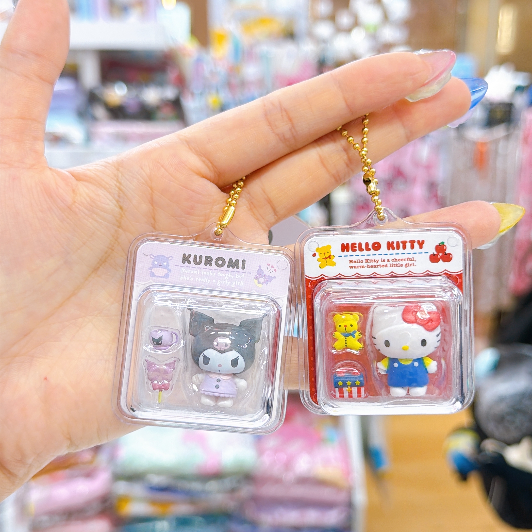 日本直送Sanrio 迷你鎖匙扣掛飾