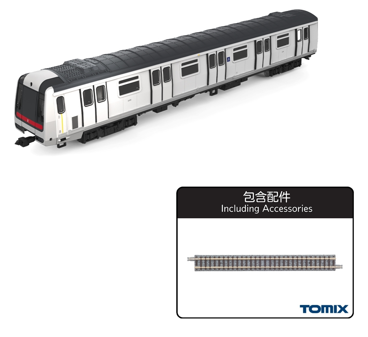 預定新品 香港地鐵M車(N比例列車模型）