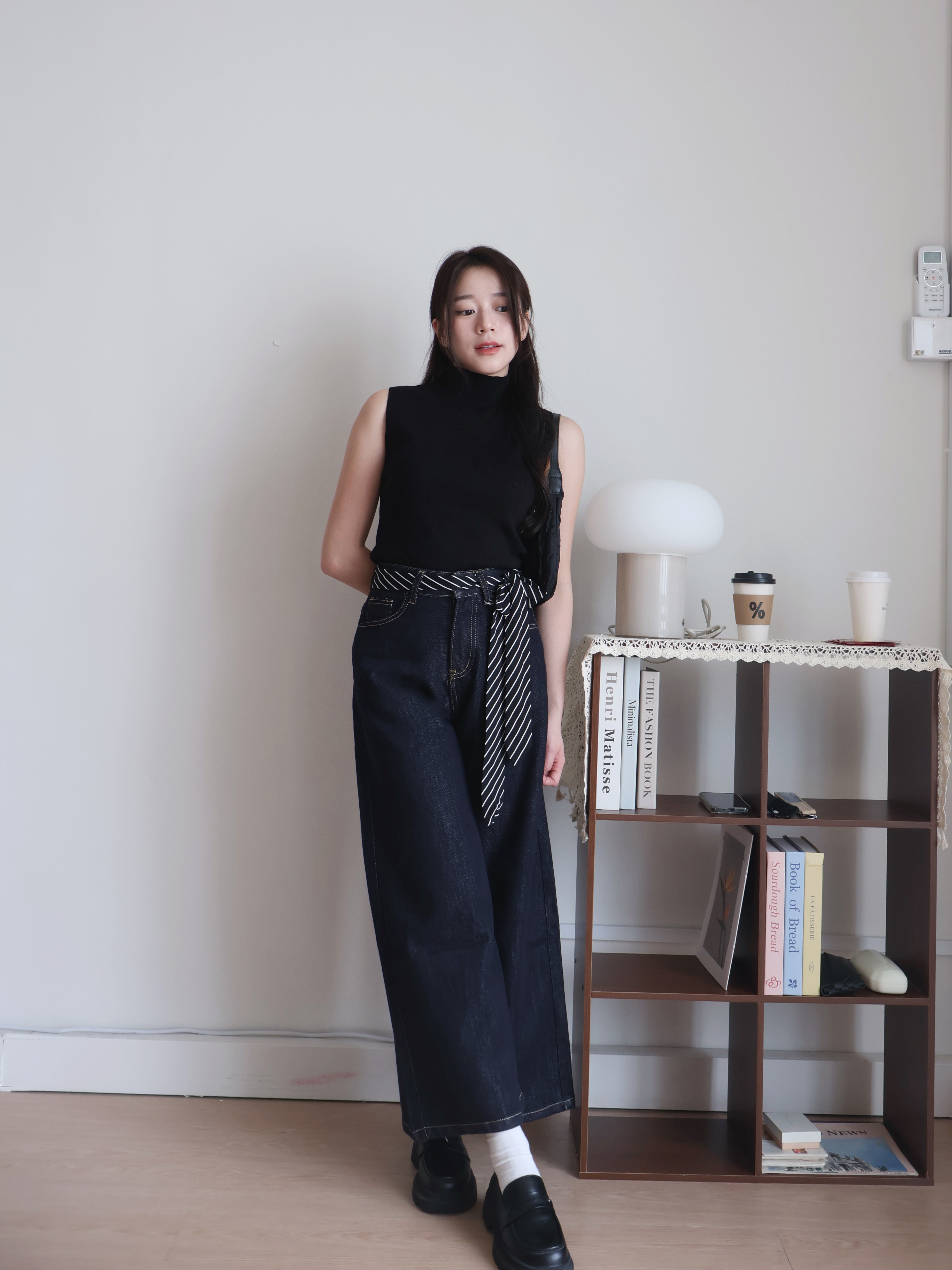 Asher Knitted Top | Black