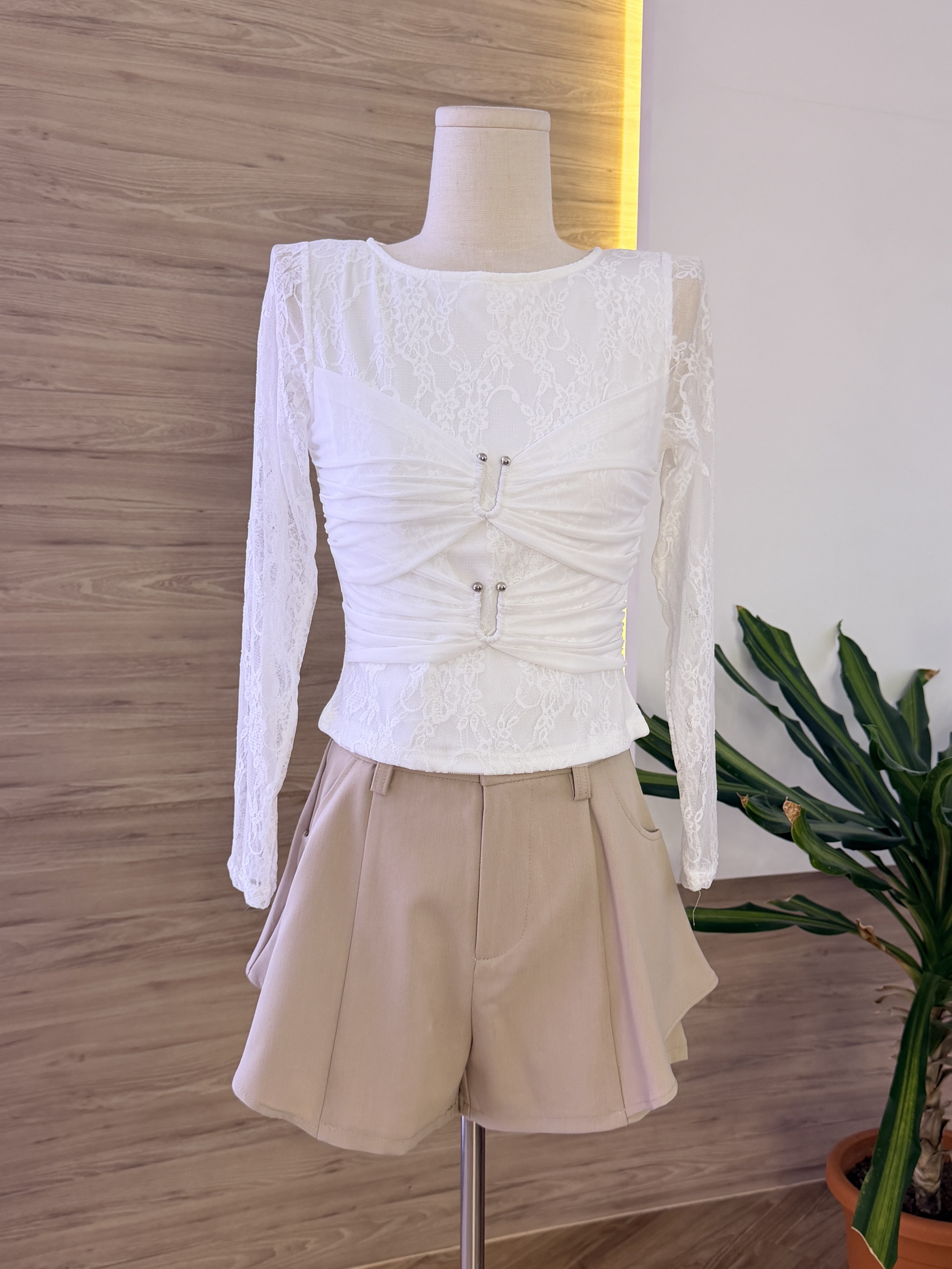 Naomi Lace Top
