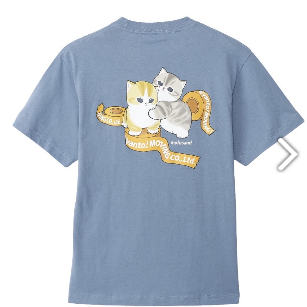 Mofusand 鯊魚貓 tee｜預訂