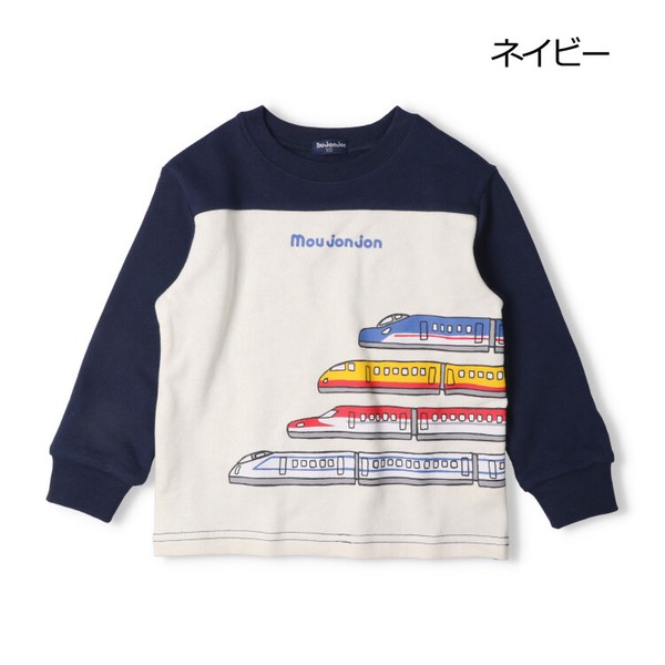 🆕【⭐訂購⭐】 🇯🇵日本直送🌀 手繪風火車印花 抓絨衛衣［2款選］🌀[ELBA-0063][260307]