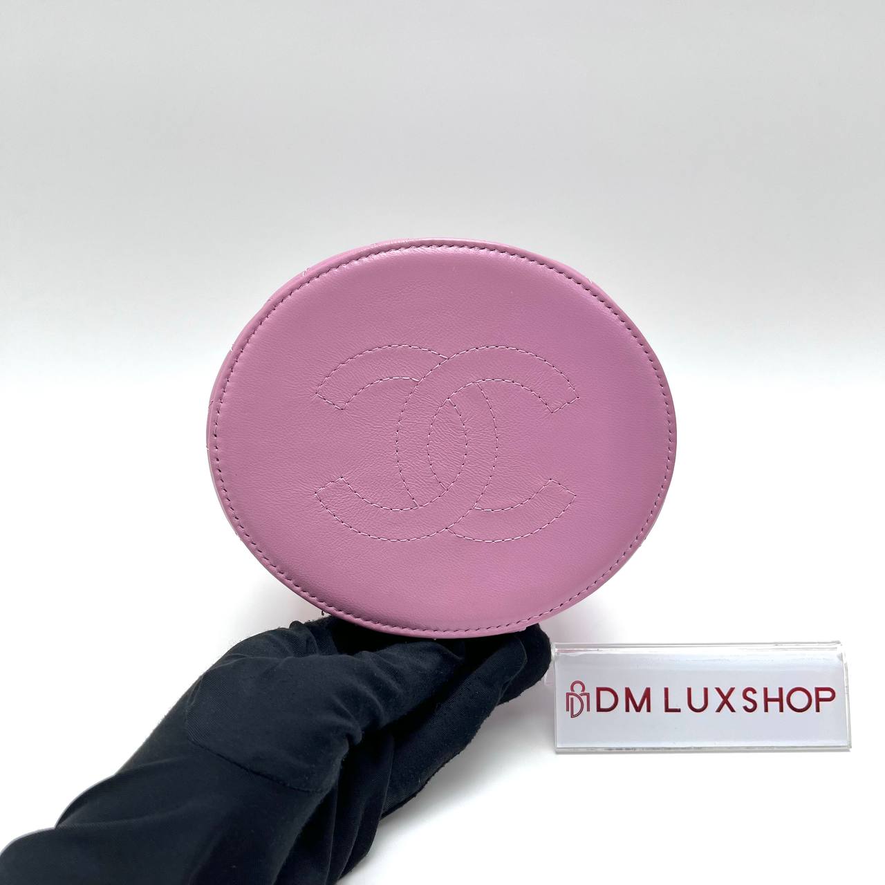 Chanel Pink CC Vanity Case GHW (Serial 32, Y: 2022)