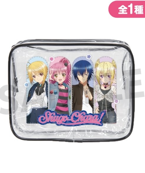 守護甜心 Shugo Chara! POP UP STORE in SHIBUYA109 收納包 #P-SCG0945 (PRE-ORDER) [2026/06]