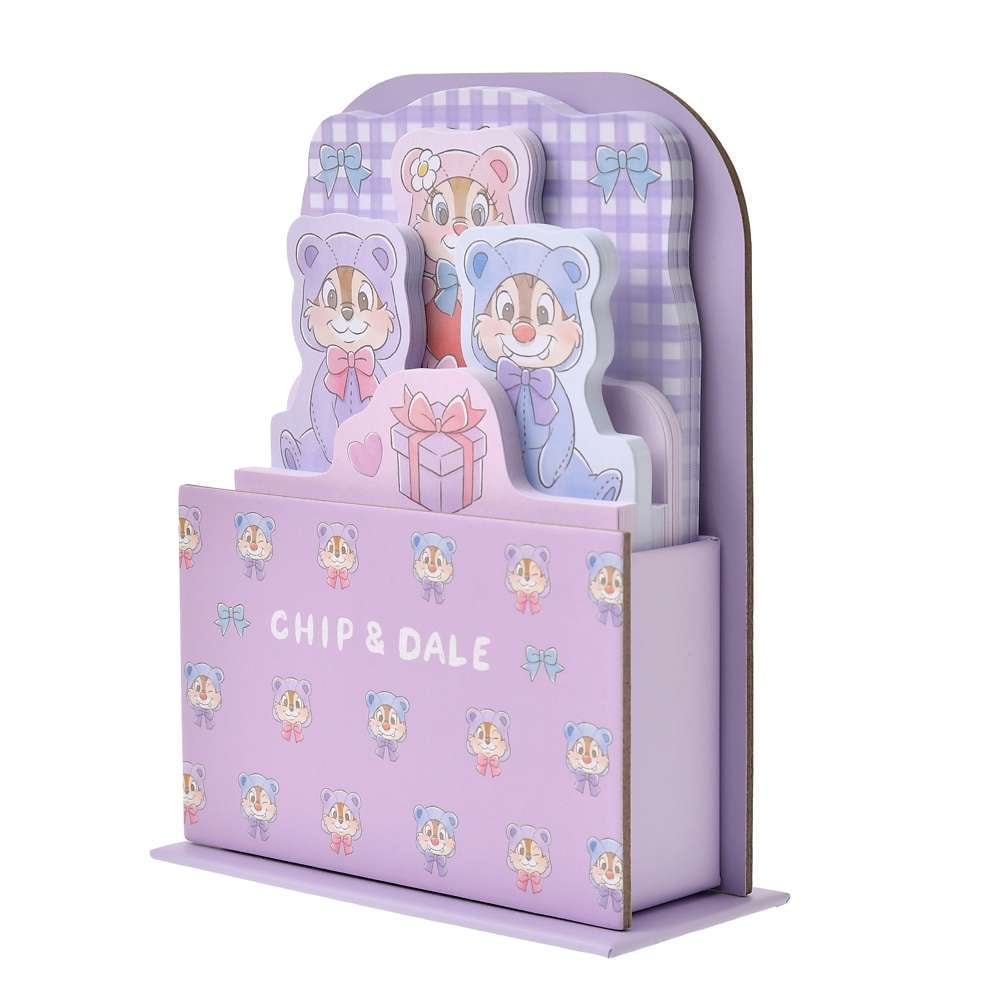 ✈️日本直送🇯🇵預訂🛍日本迪士尼DISNEY Chip & Dale COLLECTION - Chip & Dale, Clarice Memo Pad