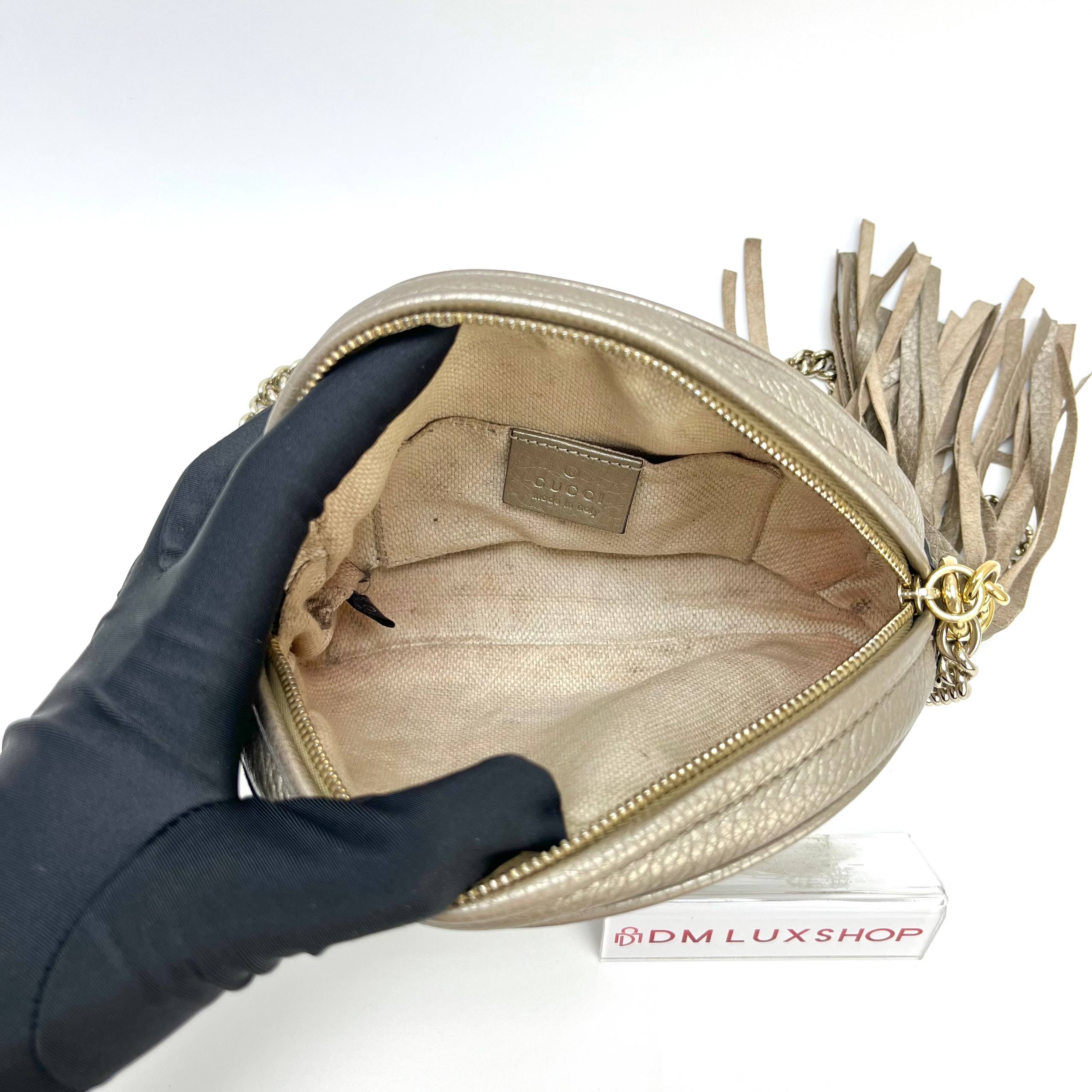 Gucci Mini Soho Champagne