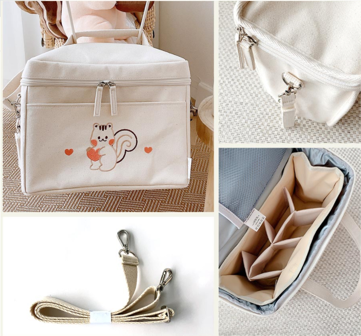 Large Storage Bag (Line Bear / Line Bunny / Line Squirrel)