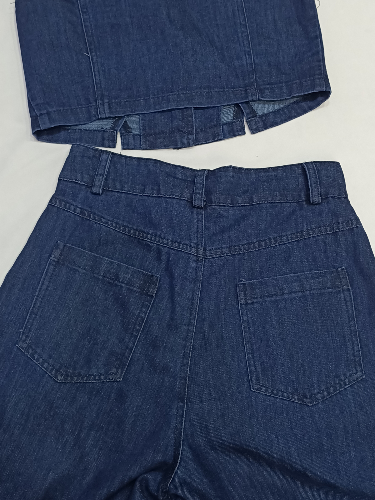 Indigo Chic Vest Set M151