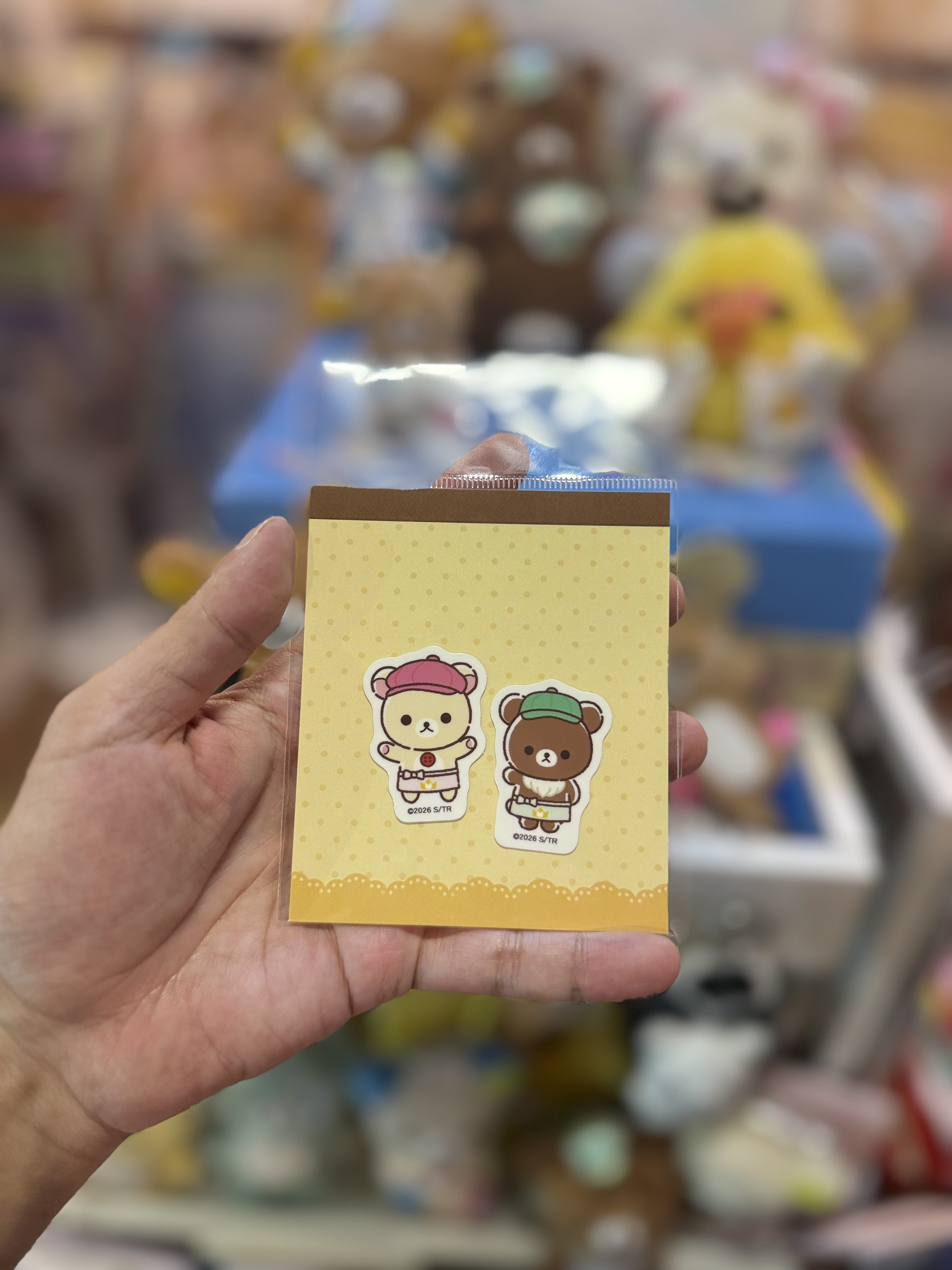 《現貨》全新日本rilakkuma 動畫cafe限定對裝貼紙