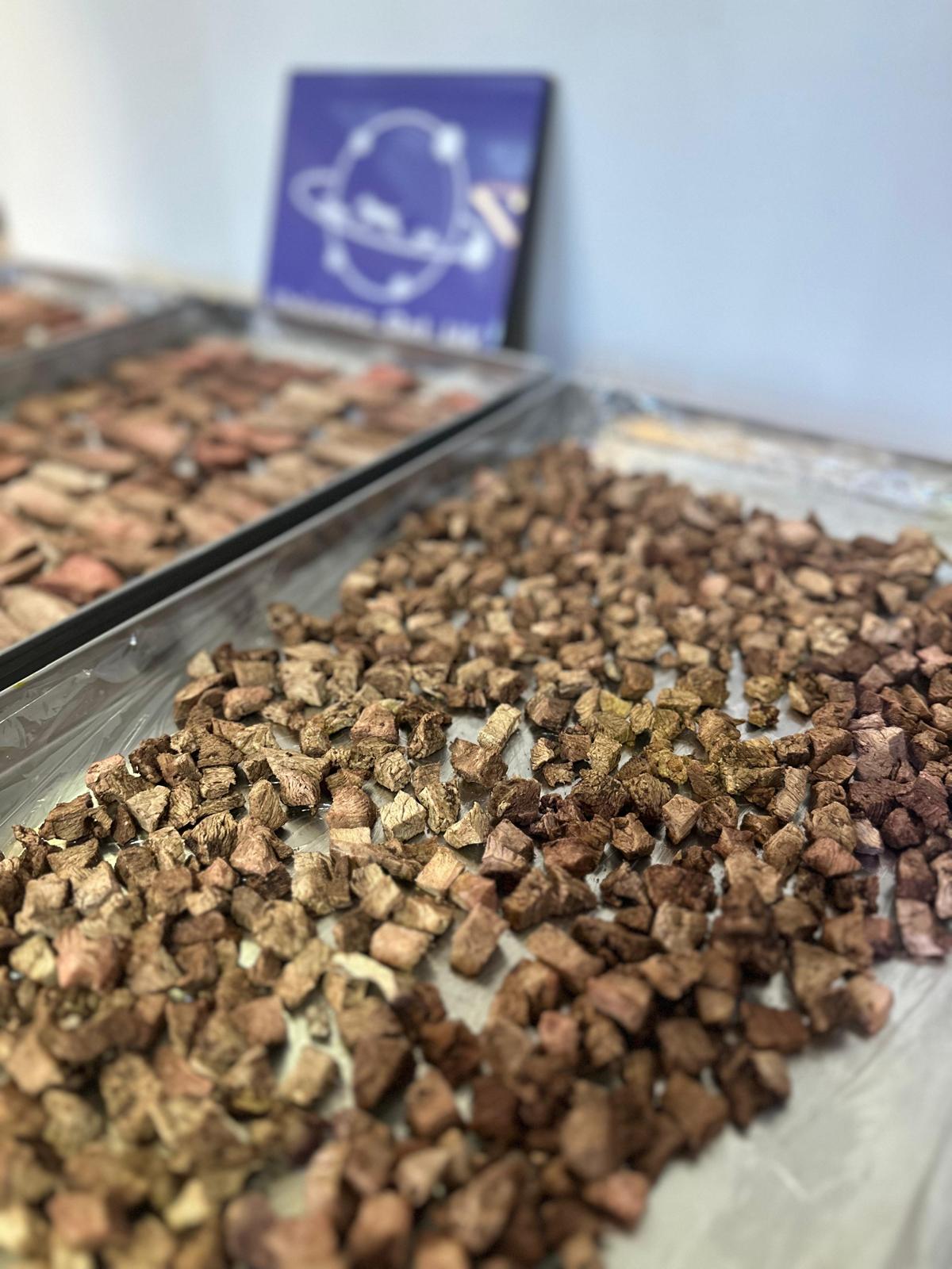 紐西蘭熟低脂牛臀肉 熟凍乾粒 (細)