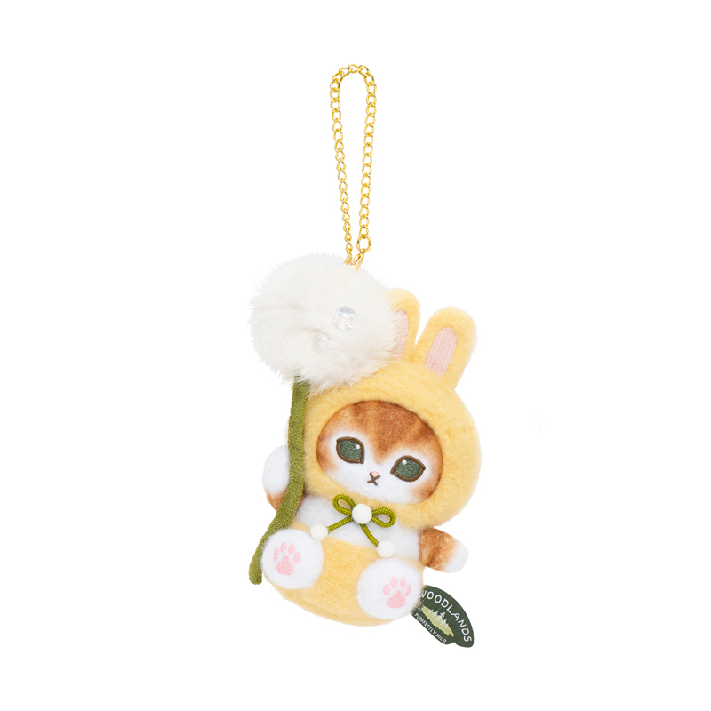 🎀【預訂】Mofusand Woodlands 公仔掛飾 - 兔子&棉花