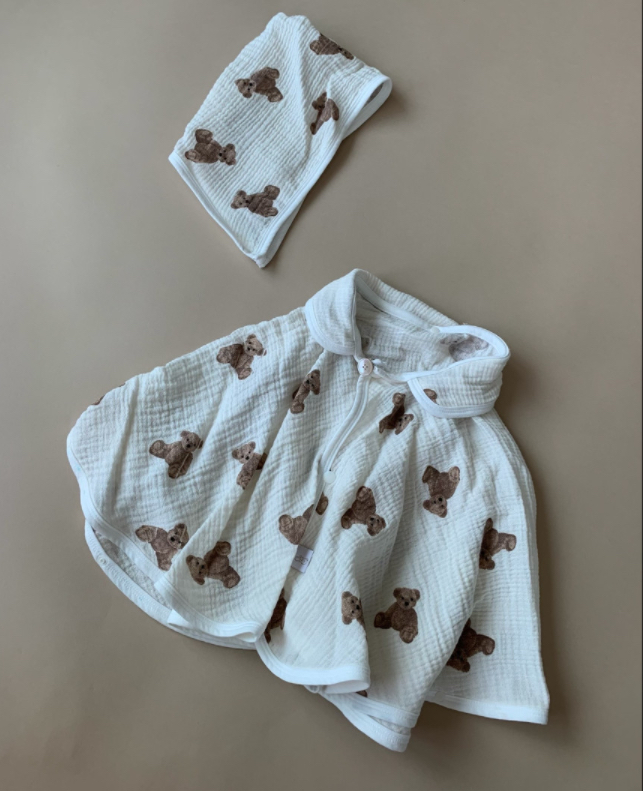 Pastle Bubble 二重紗多用途斗蓬