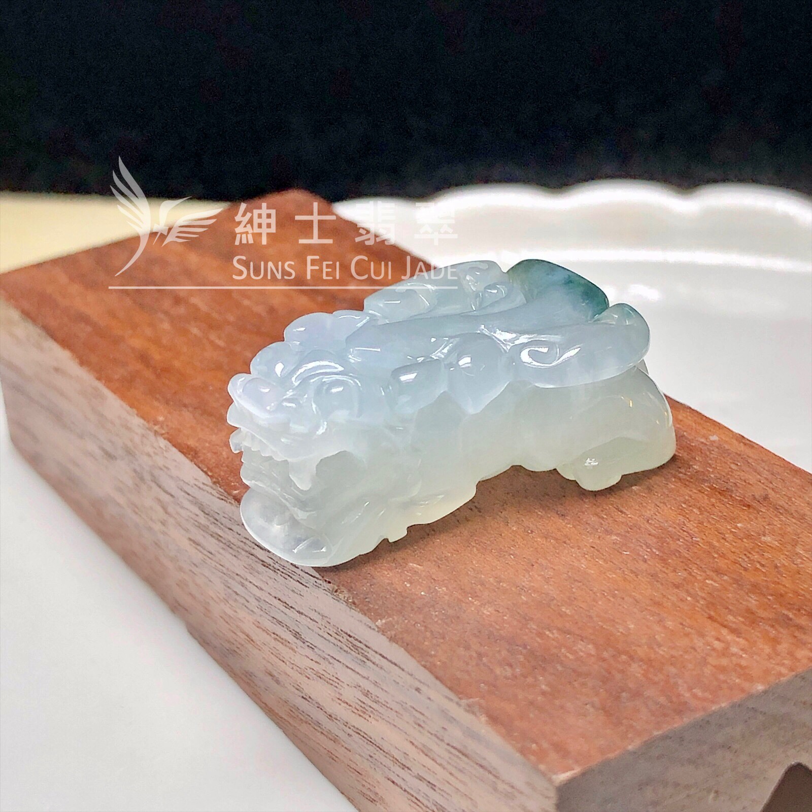 YK00442 飄藍花貔貅