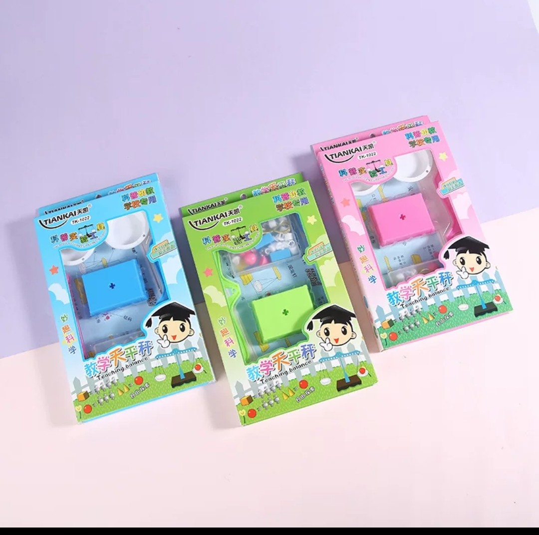 STEM科學實驗材料包-托盤天平秤 (T357-323)  🚛 送貨方式請選(4)          