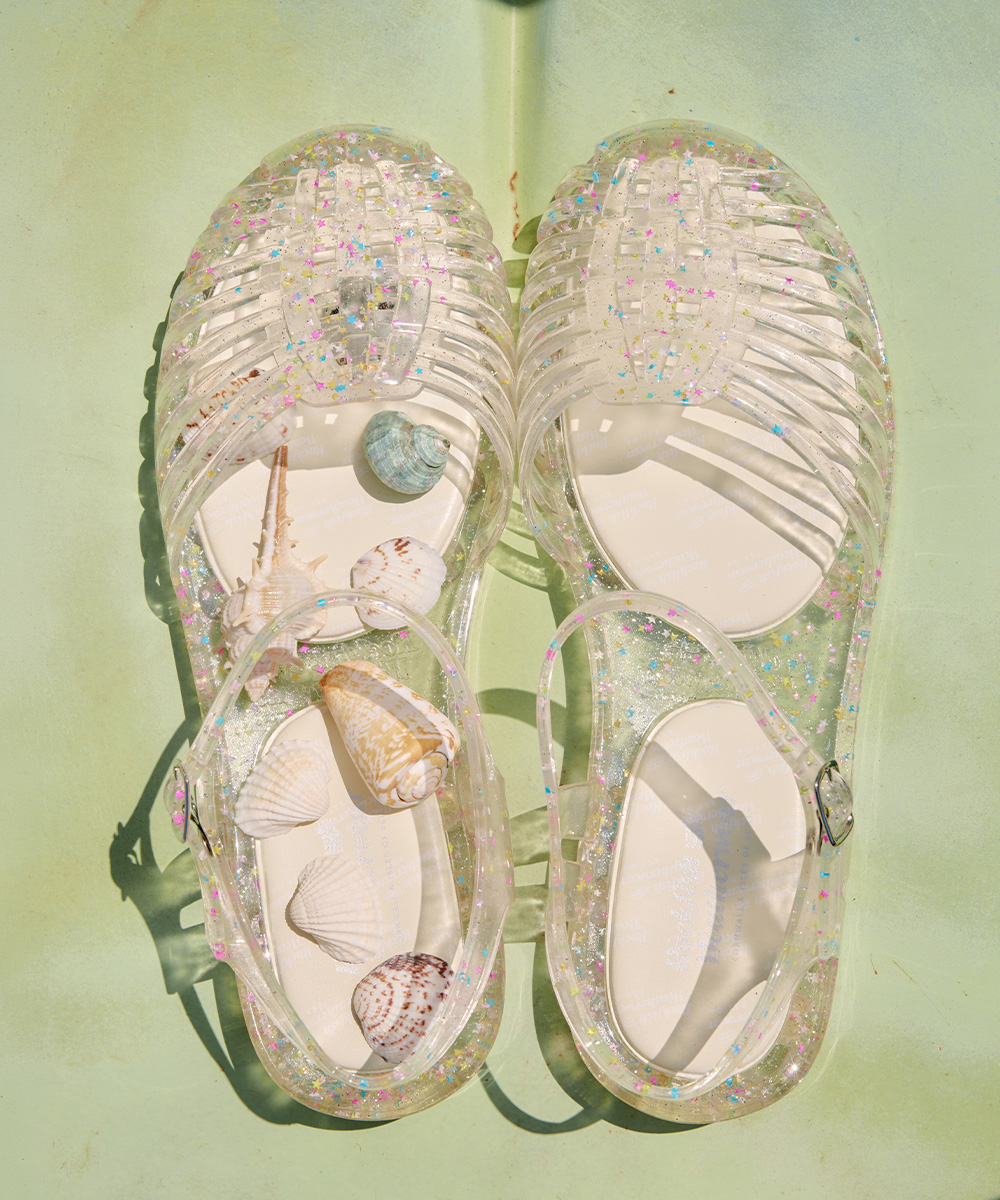 Rockfish Weatherwear GLAIR STRAPPY SANDALS (Clear)