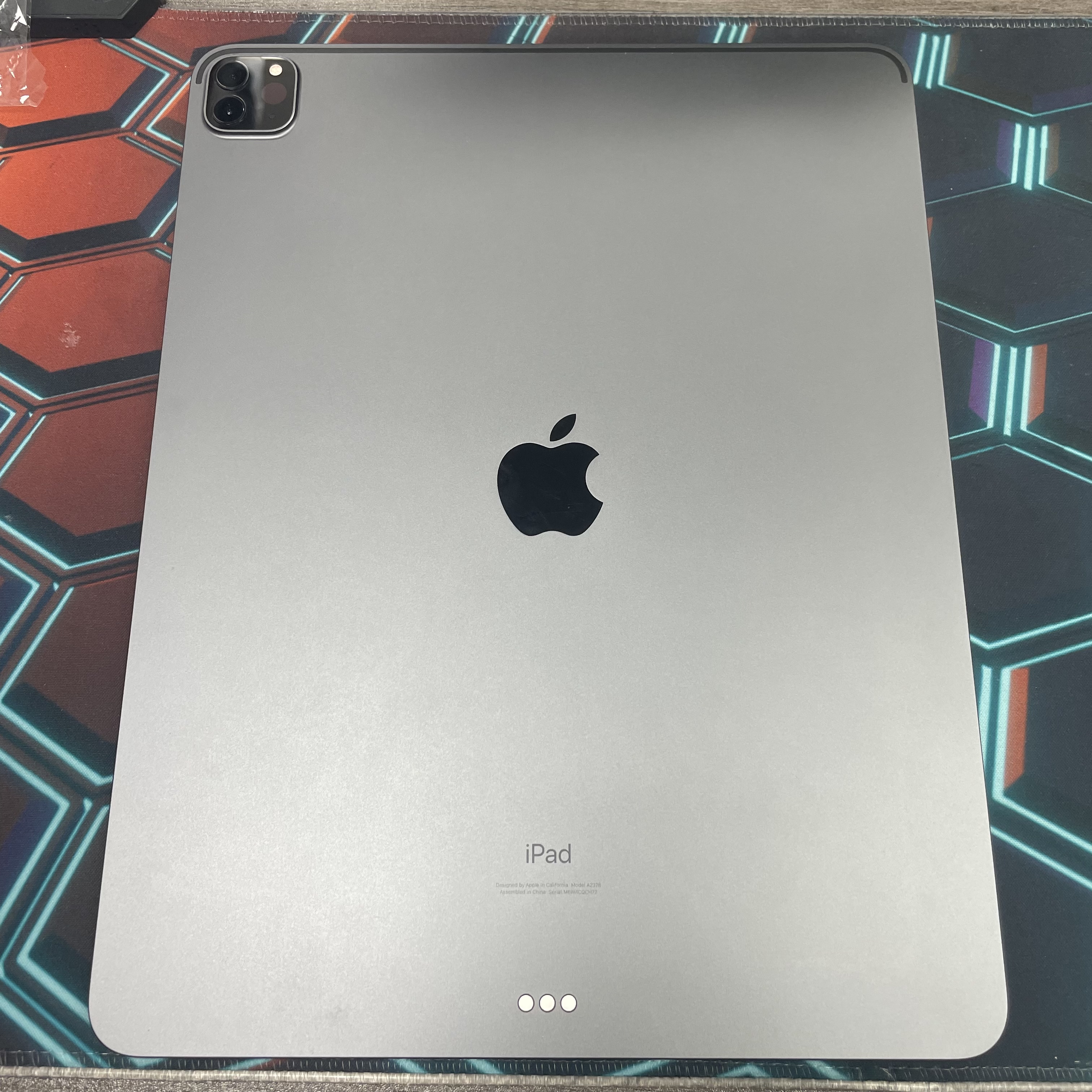 *680296 iPad Pro 5 12.9吋 M1 完美機 128GB WIFI版 灰色 gray 