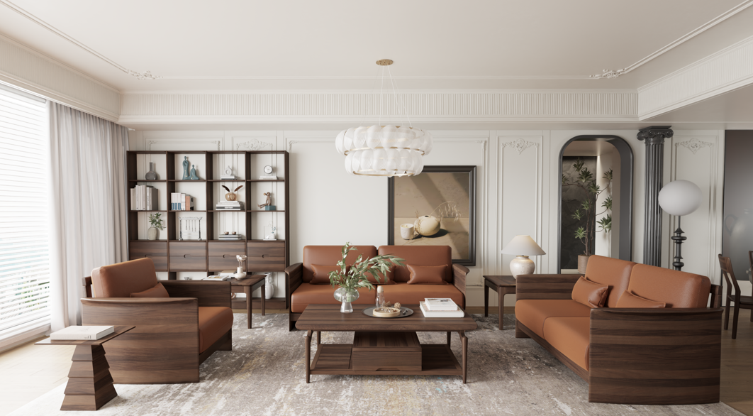 三座位梳化 8028