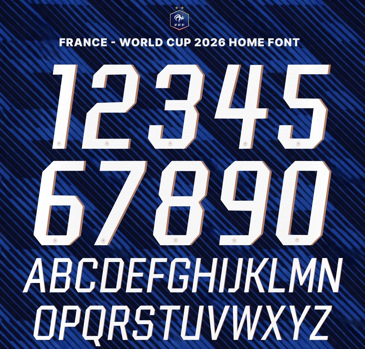 2026世界盃 法國 主場 印字