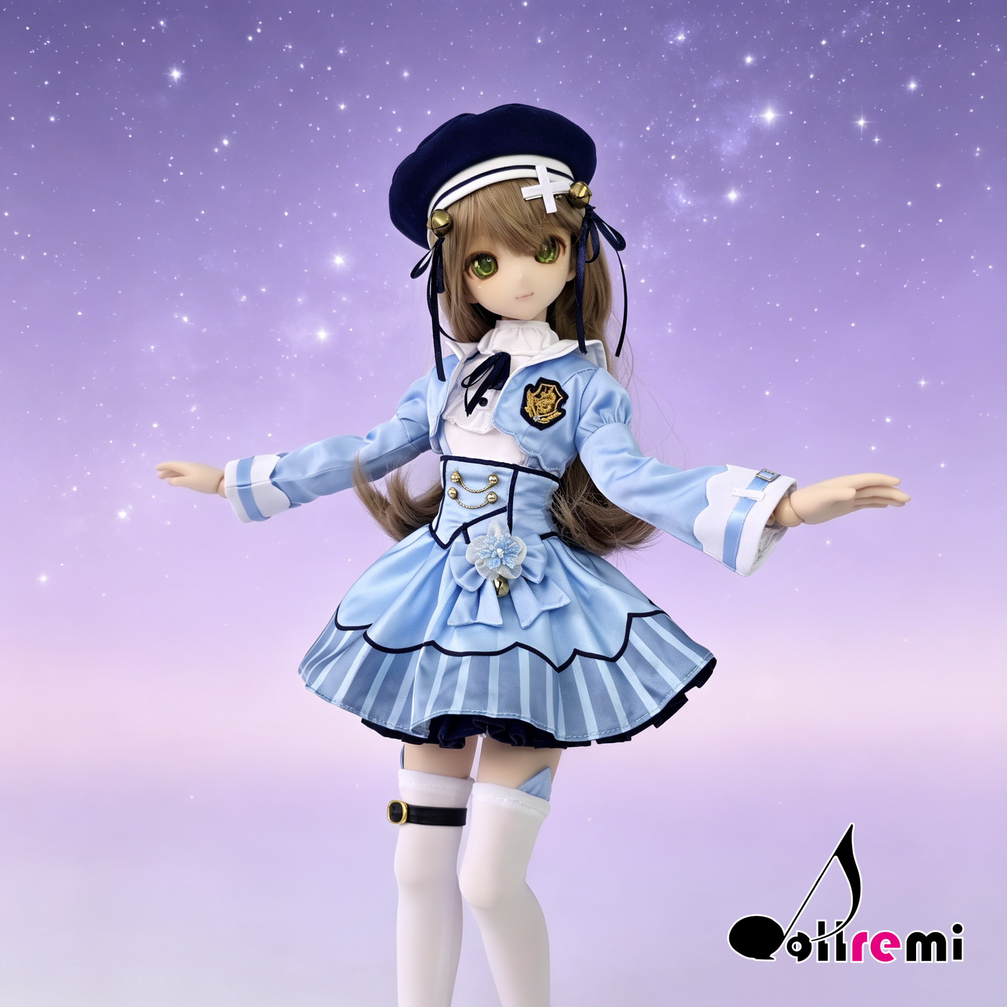 【dollremi】(DD0929) COS 彩虹社 Team ahamo YouTuber 天宮心 Amamiya Kokoro