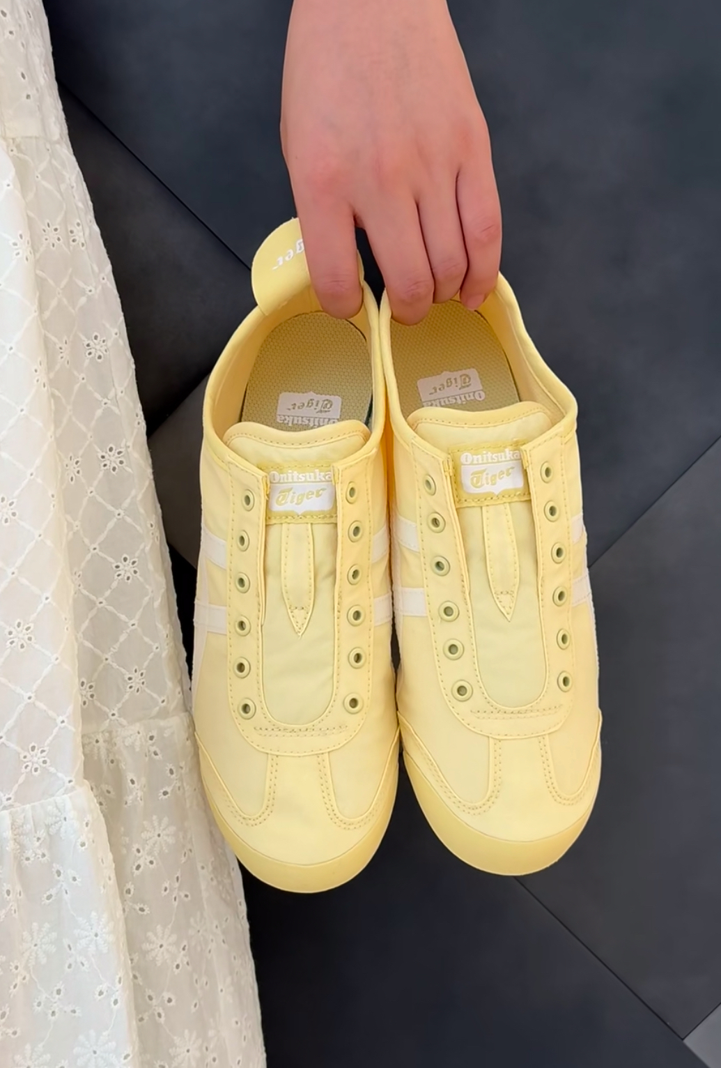 🇯🇵Onitsuka Tiger 鬼冢虎  “Mexico 66 Slip-On 马卡龙色系” 