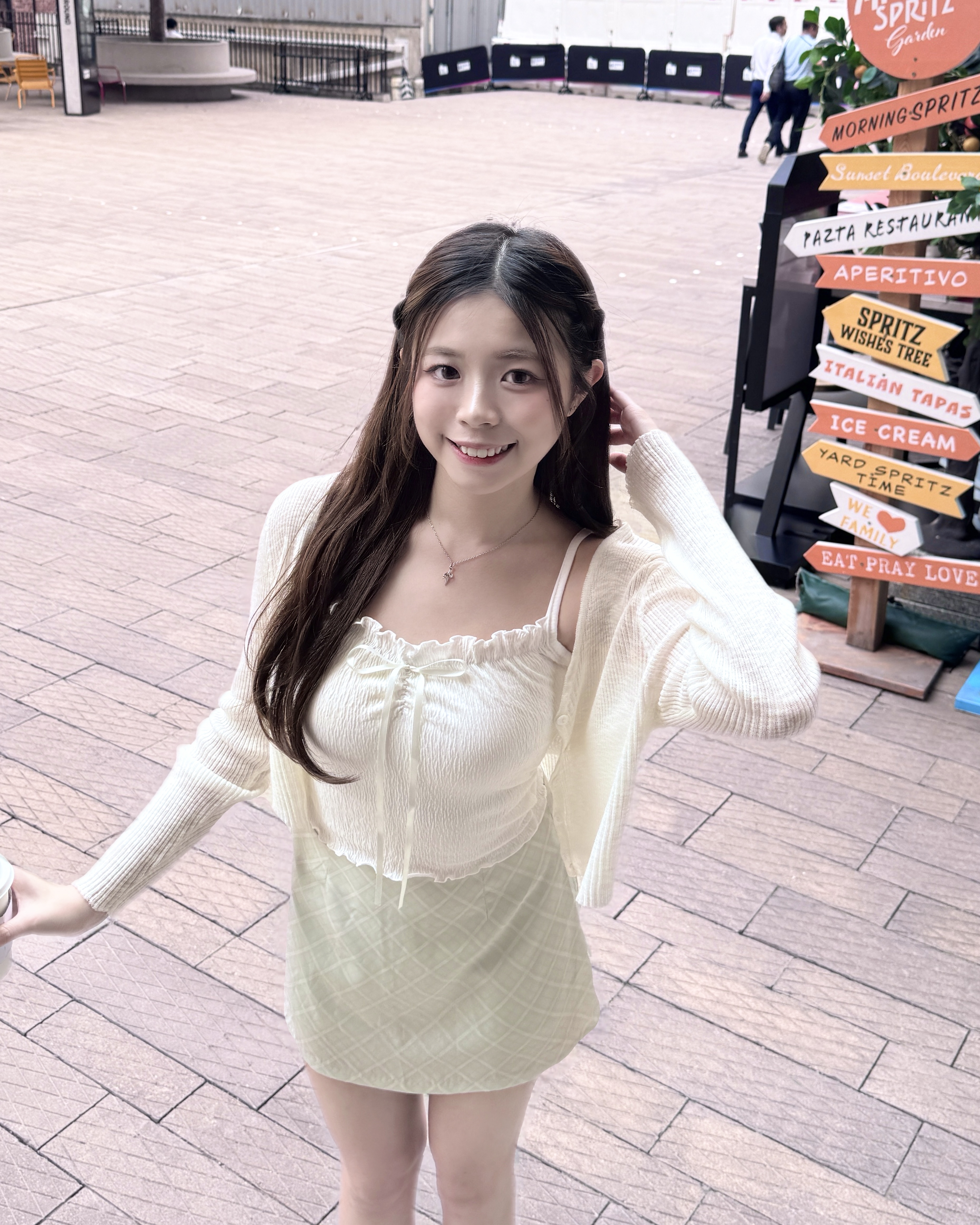 【 $𝟗𝟗 𝑷𝒊𝒄𝒌 🌸 | ♪ 小性感～純欲風！絲帶皺皺彈力吊帶背心🎀🤍】 Love Hangover Ribbon Tank Top(三色入)