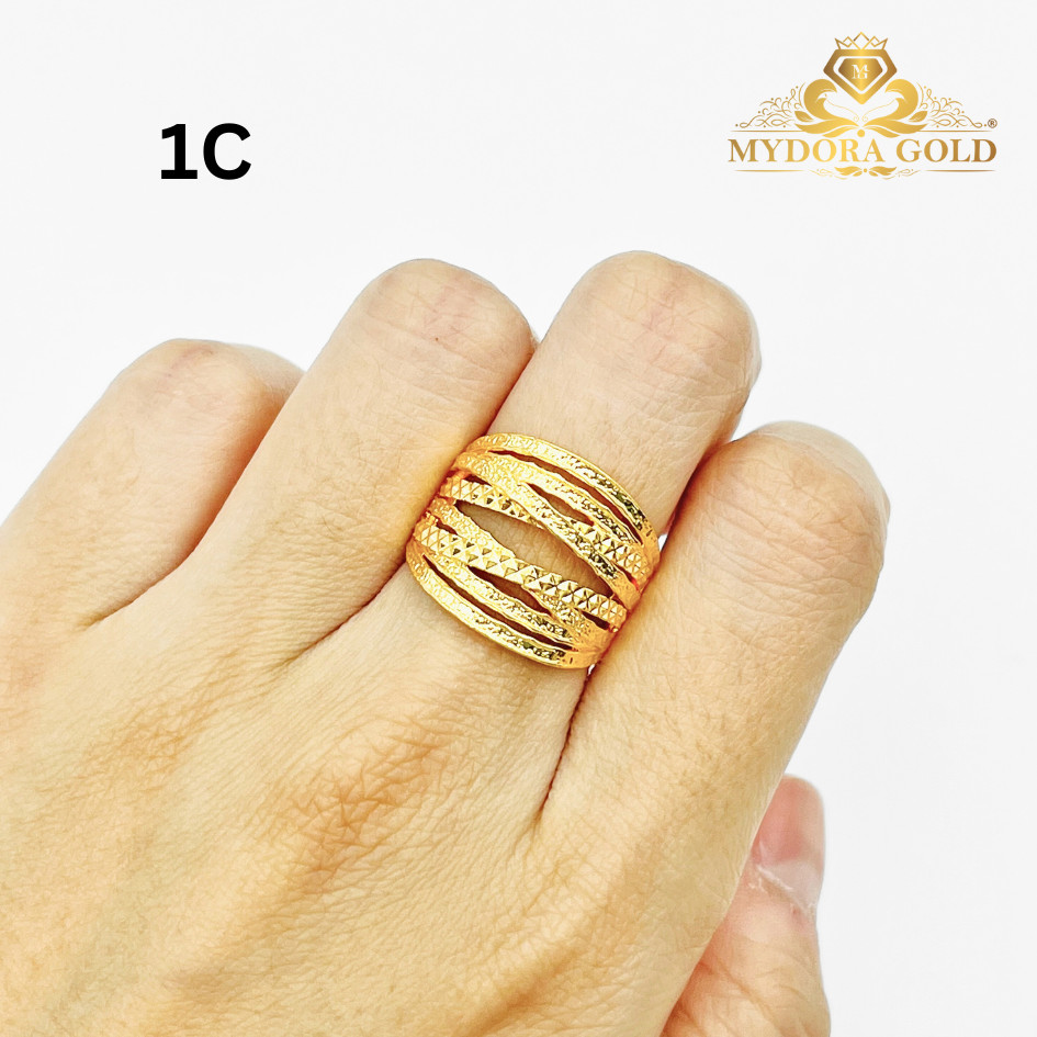 MYDORA Cincin Nabila Pasir 8 Layer (5G) l EMAS 916/22K