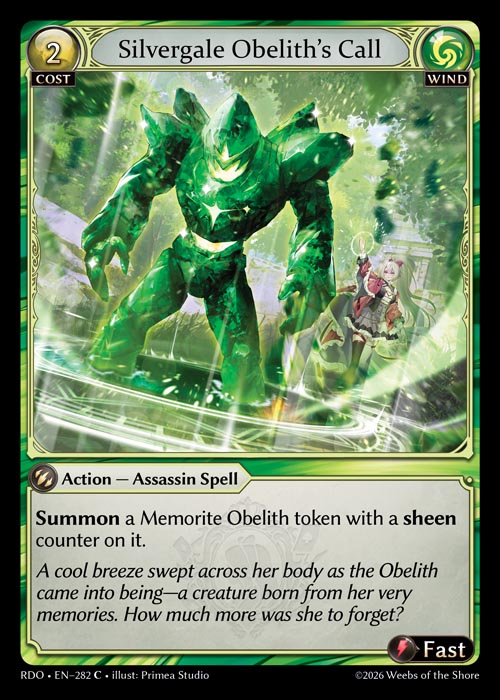 Silvergale Obelith’s Call / RDO-282 (C)