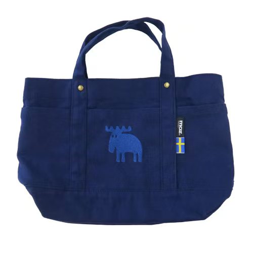 日本直送 瑞典 moz 帆布手挽袋 Tote Bag (M) | 收納萬用袋