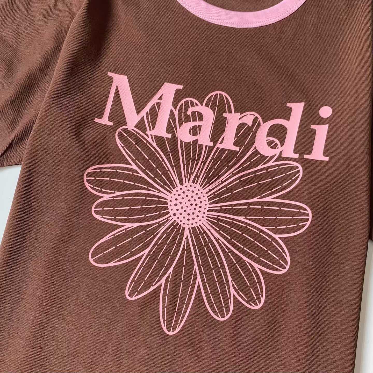 預訂 Mardi撞色邊短袖Tee [貨號26C016]