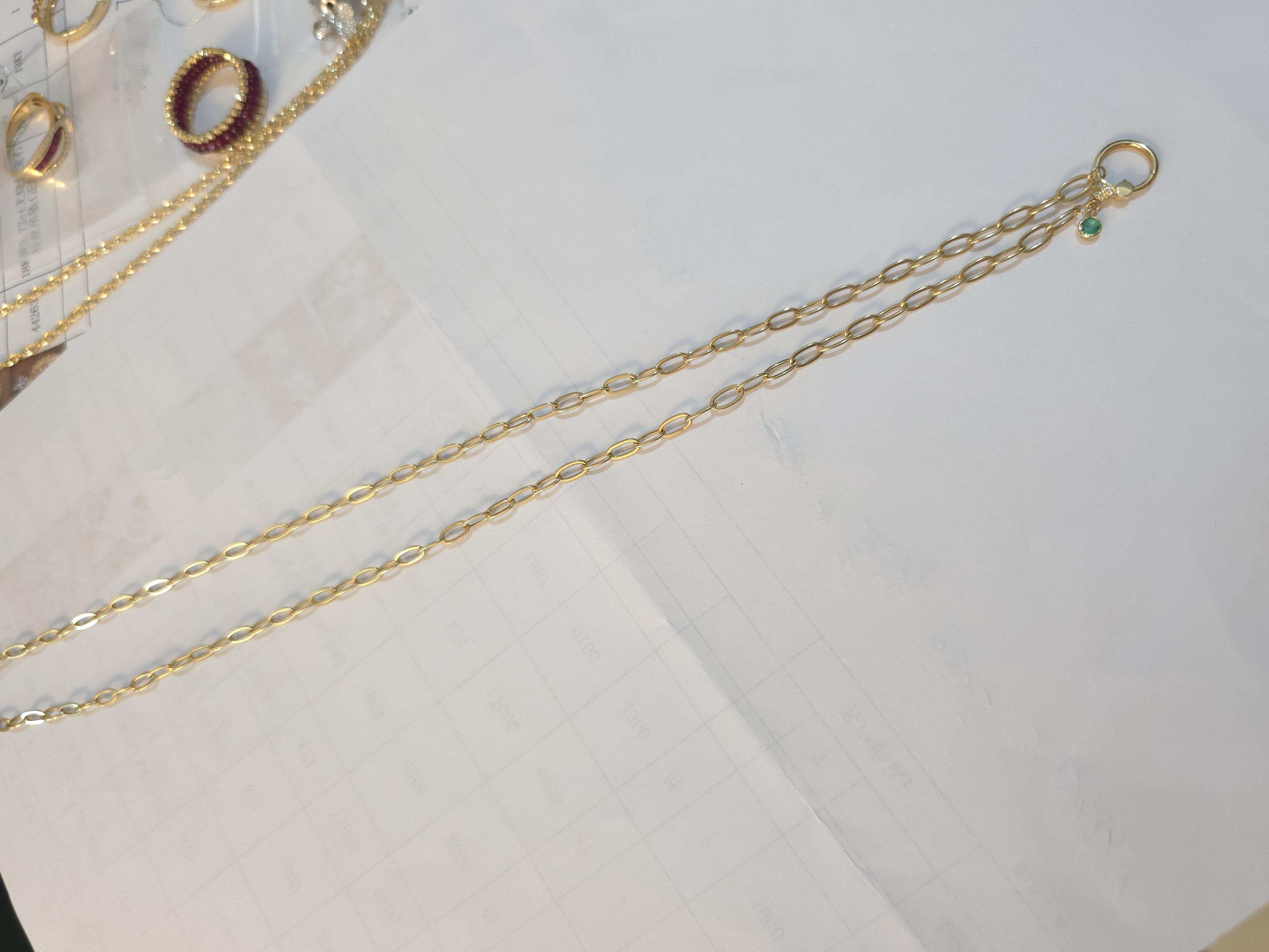 18K 鑽石項鏈 G2.6