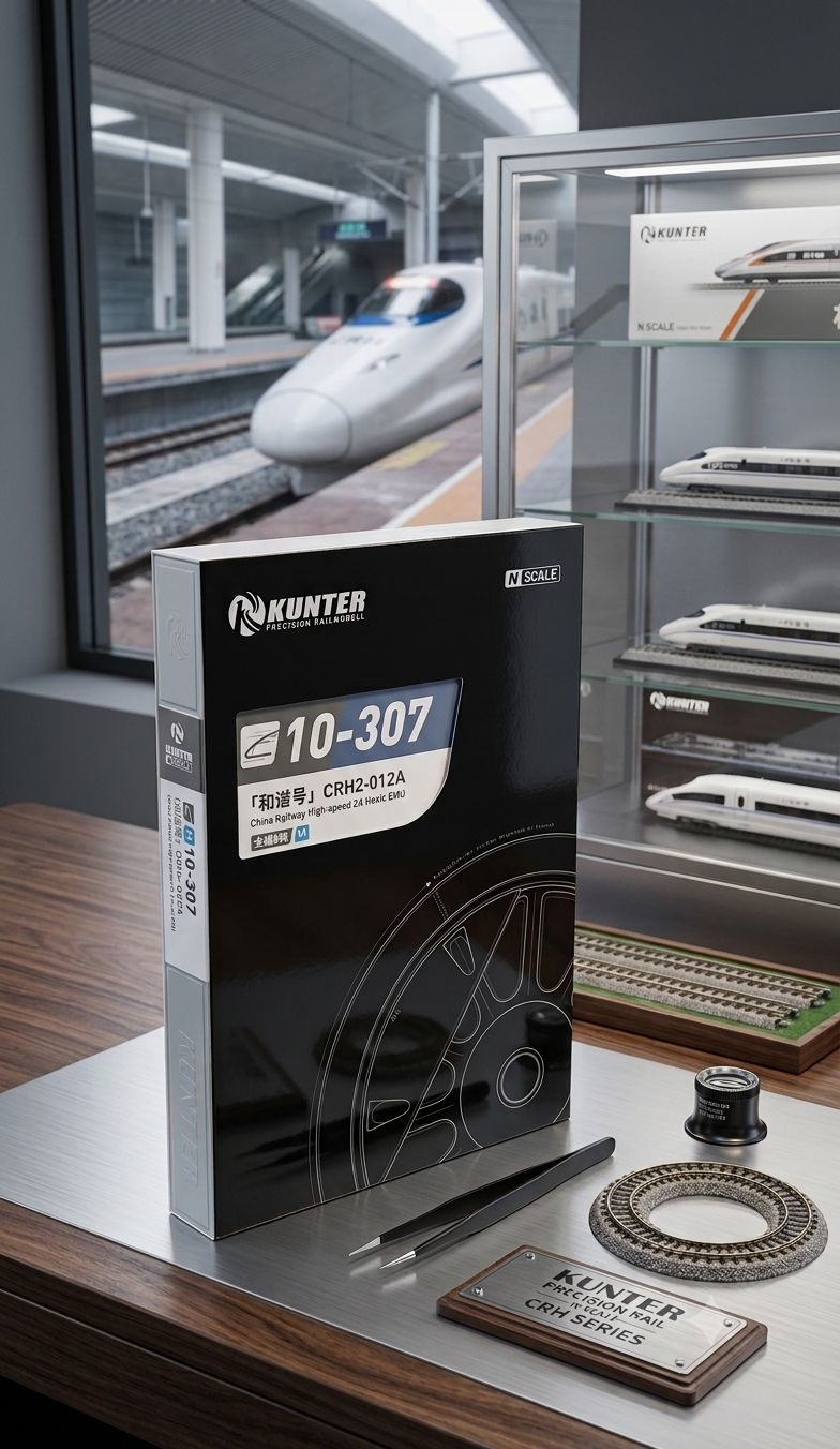 Kunter China High Speed Train CRH2 8pcs set