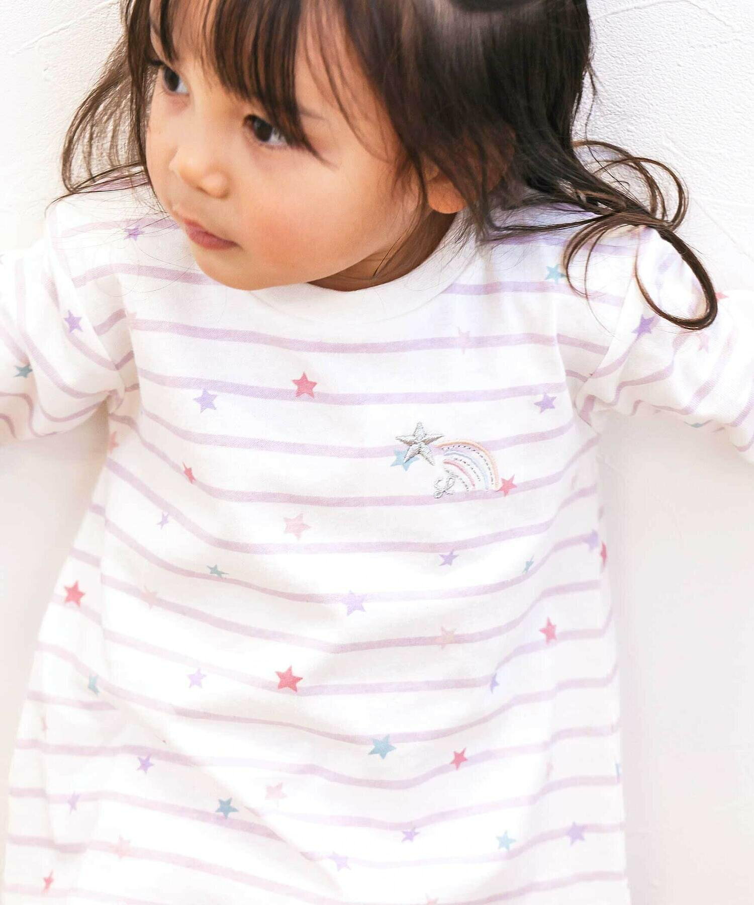 🆕【⭐訂購⭐】🇯🇵日本直送🌀SLAPSLIP 防污加工 有機棉 女童長袖Tee［8款選］🌀 [ELBA-0177][260305]