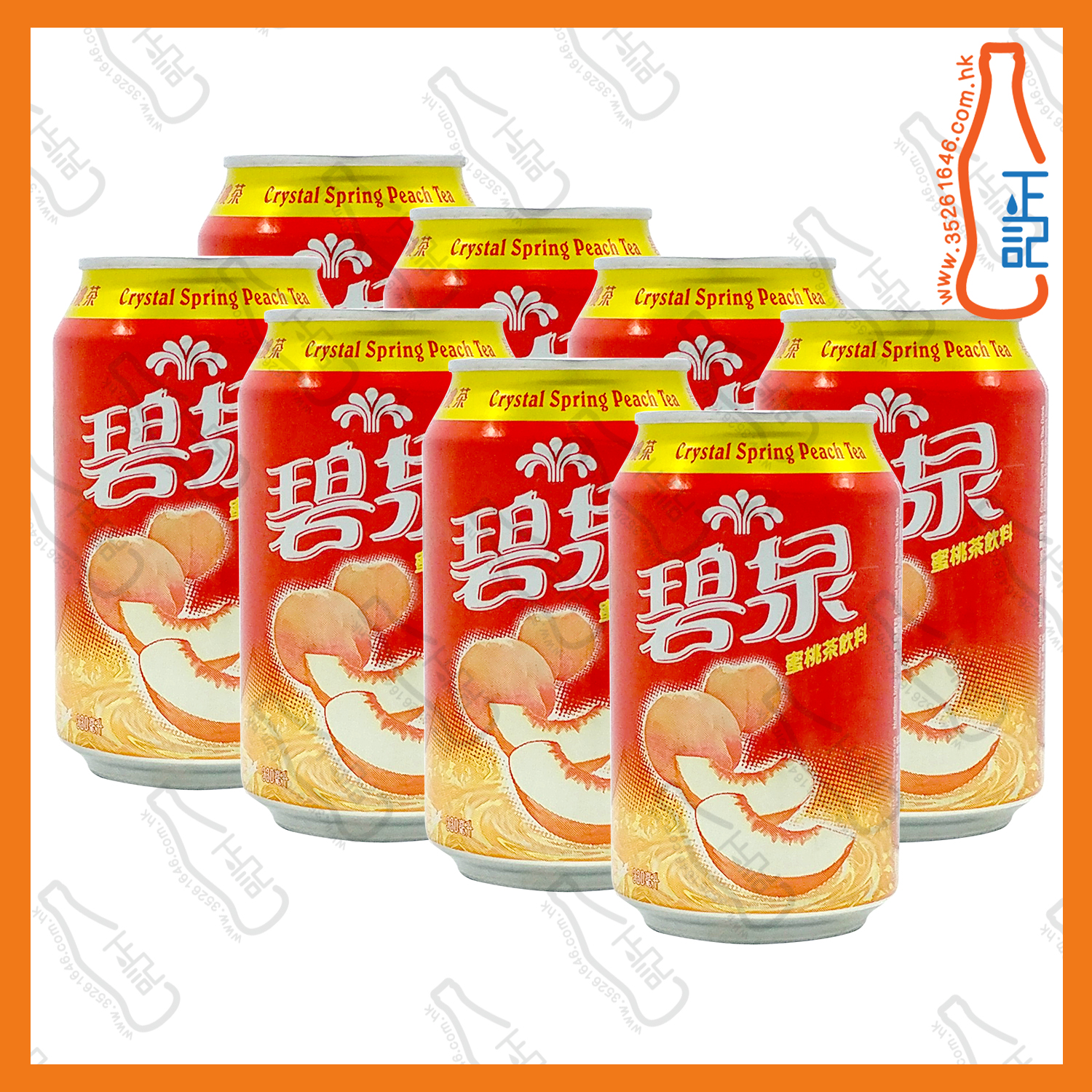 ==碧泉蜜桃茶 330ml x 8罐 /份