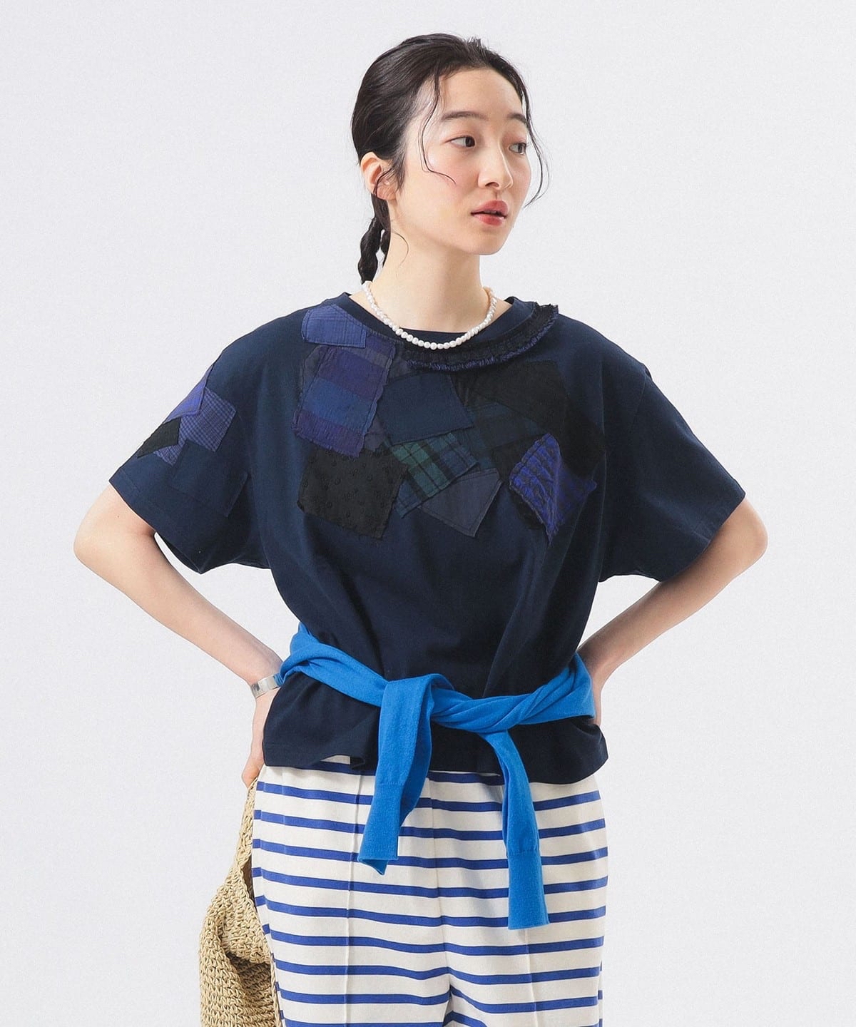 日本製TORI-TO x BEAMS JAPAN 拼款衫