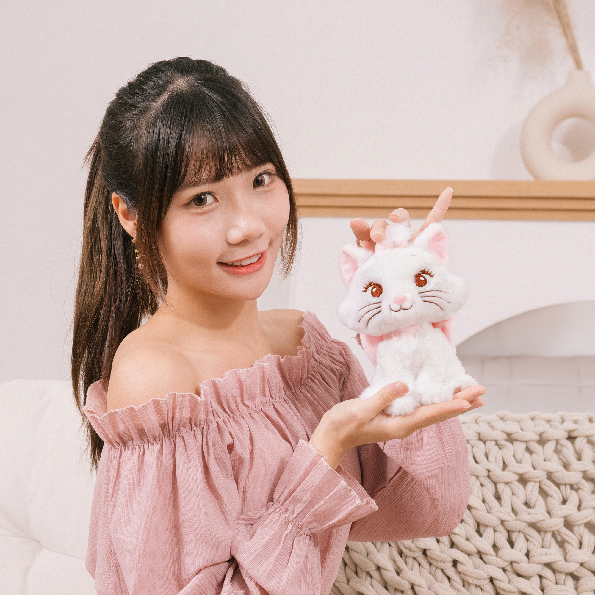 InfoThink 瑪麗貓系列絨毛藍牙喇叭