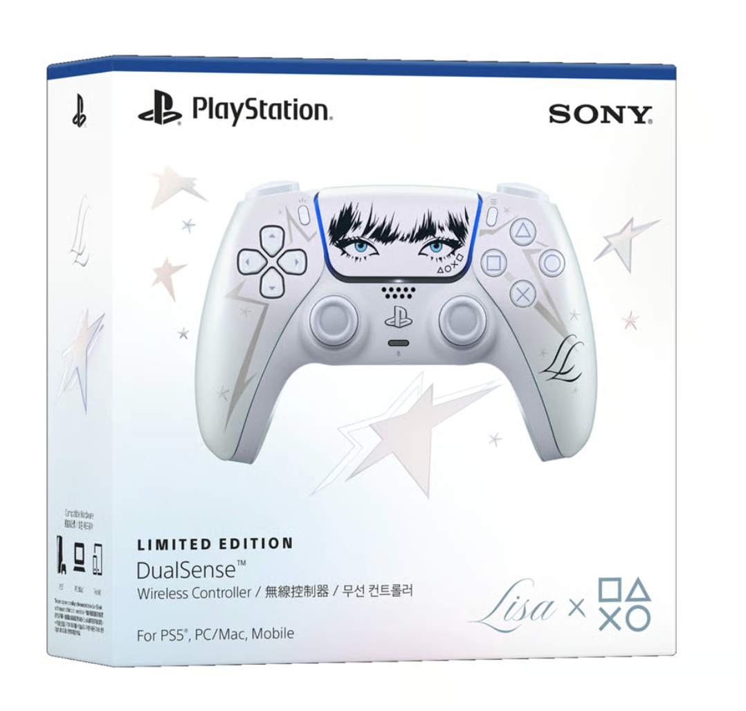 PS5 DUALSENSE 無線控制器(閃耀珍珠白)(LISA 限量版)