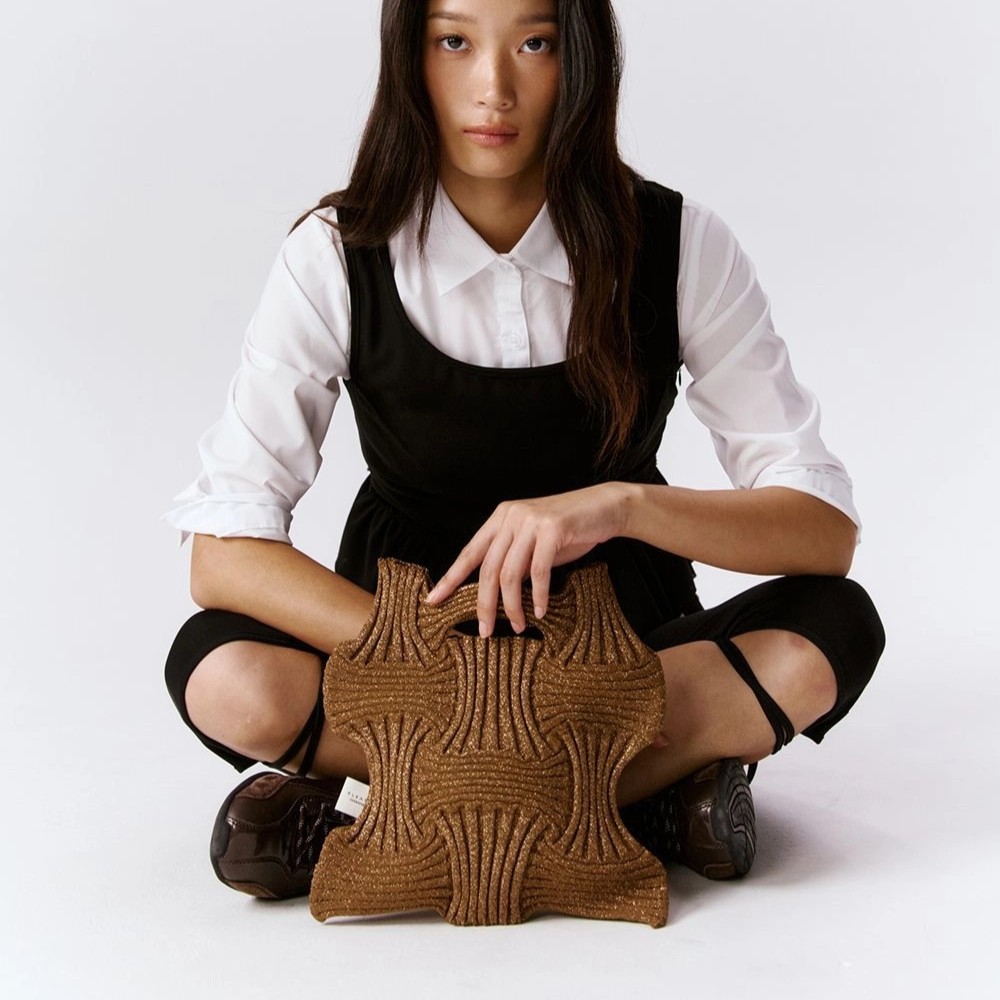 PLEATSMAMA New Bow Bag Glitter (9色)