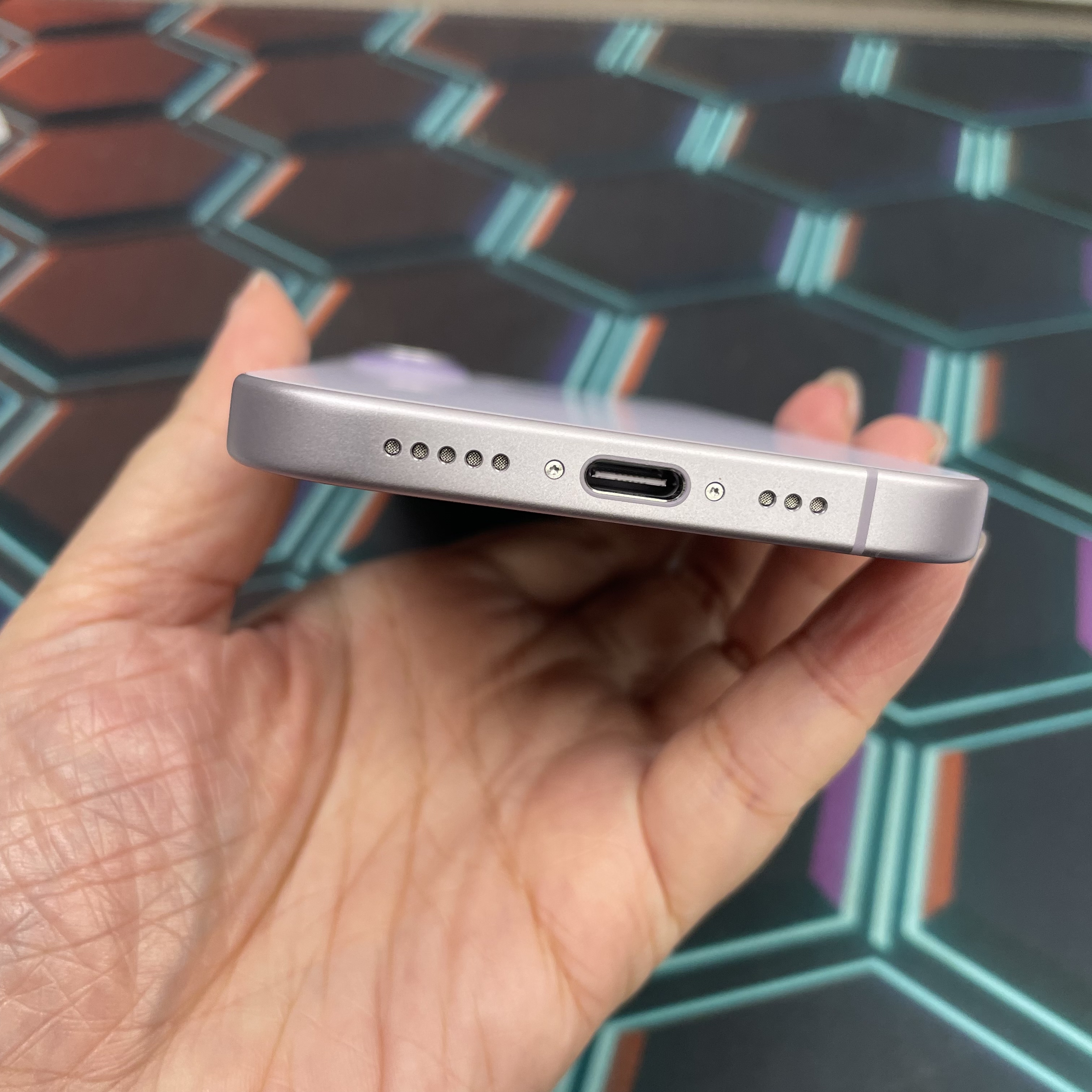 *7665 17 完美機 256GB 電100 紫色 purple