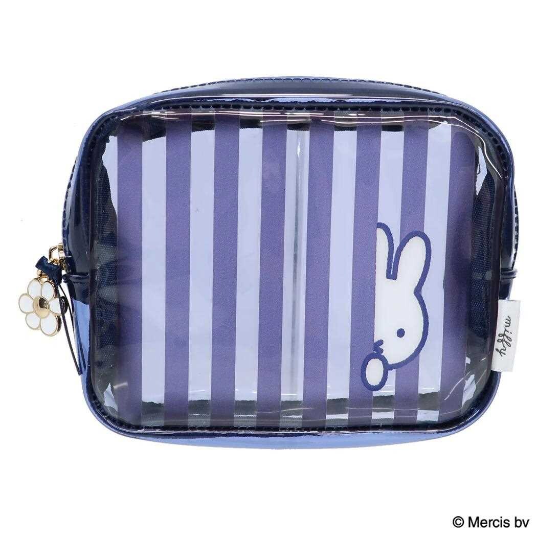 預購 miffy peekaboo 透明方形pouch  miff-248d