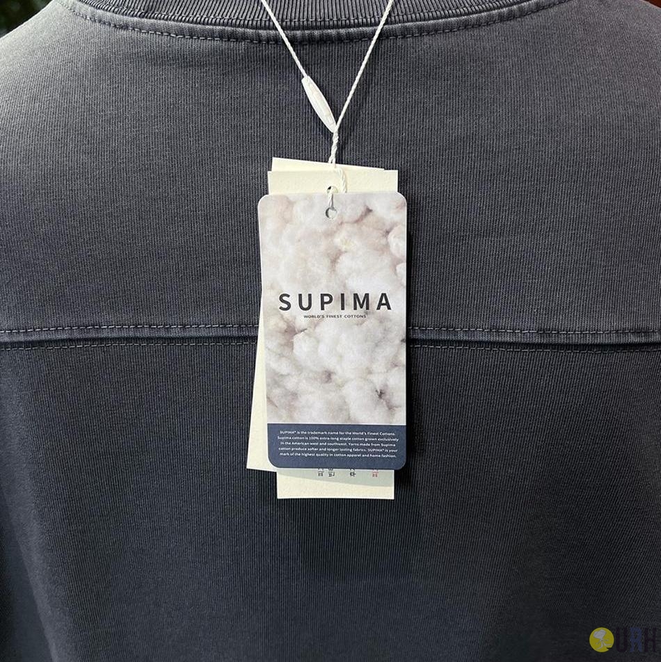 【100%保證韓國直送】Essential Supima Pigment 頂級蘇匹馬棉成衣染割線長袖Tee 👕 [5 color] RG165858