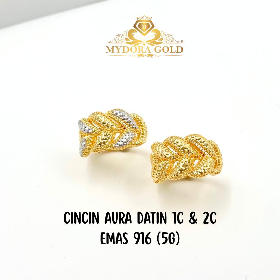 MYDORA Cincin Aura Datin (5G) l EMAS 916/22K