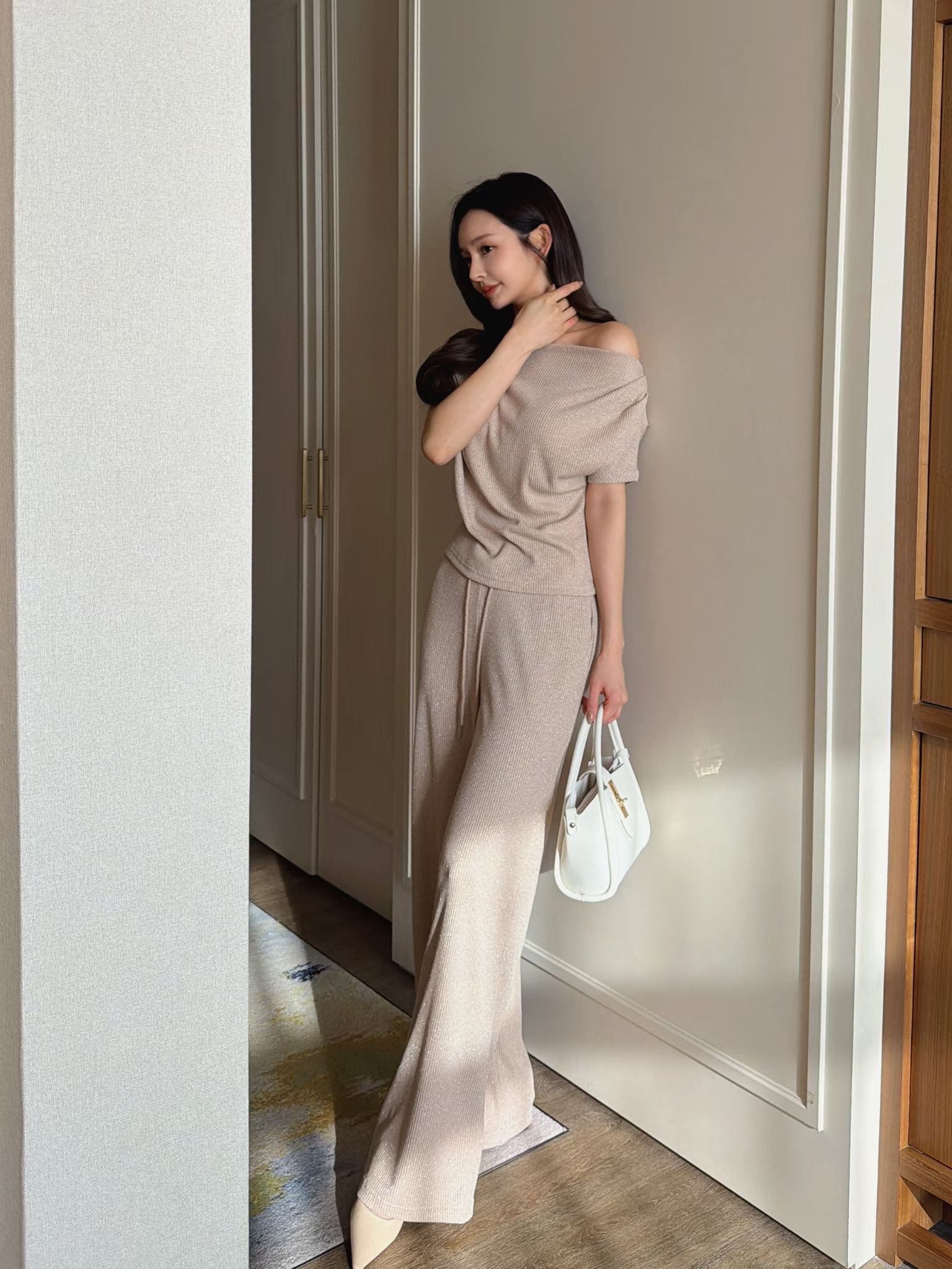 ♥︎Shimmer Draped Set*Special price*