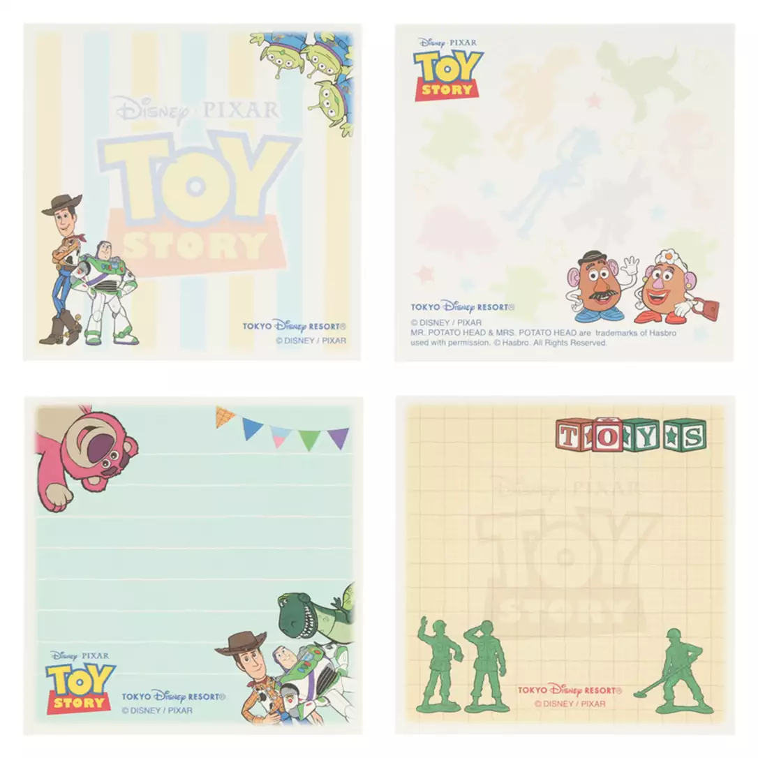 【預訂】TDR Toy Story memo