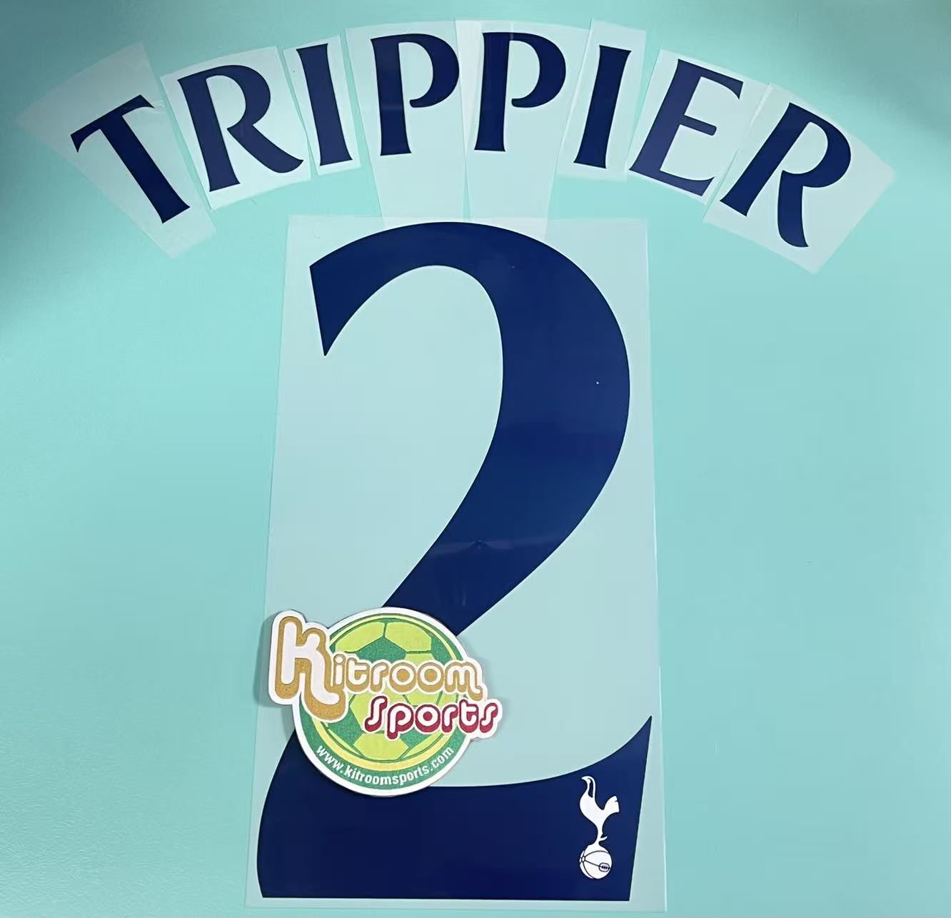 2017-18 Tottenham Home UCL Nameset #2 TRIPPIER
