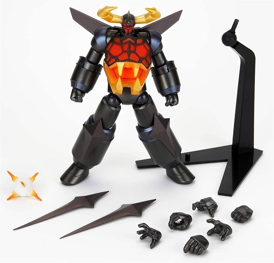 海洋堂 Revoltech 山口式 039 太空魔龍 開面ver. 可動figure Gaiking face open ver.