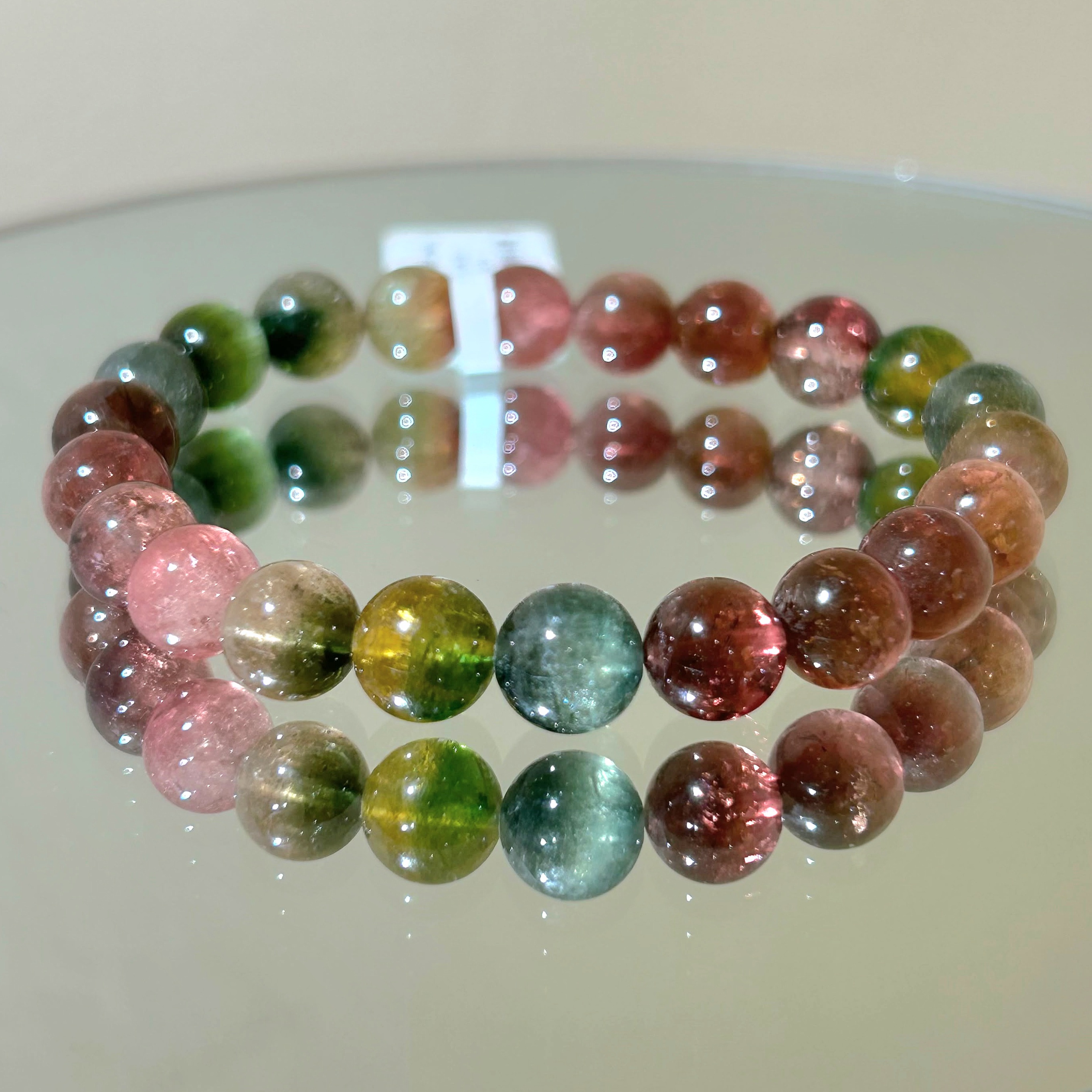 濃色頂級西瓜碧璽 8.5mm